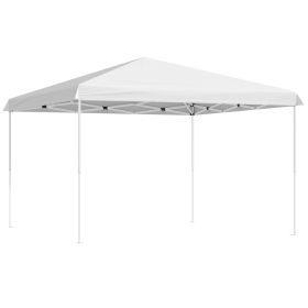 13' x 13' Pop Up Canopy Tent, Instant Sun Shelter, Tents for Parties, Height Adjustable for Outdoor, Garden, Patio, Parties, White (Option: White-1590x240x210 mm)