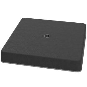 4 Piece Offset Umbrella Base Weight for 176 lbs Sand Heavy Duty Outdoor Weights for Umbrella Stand, Black (Option: Black-460x480x185 mm)